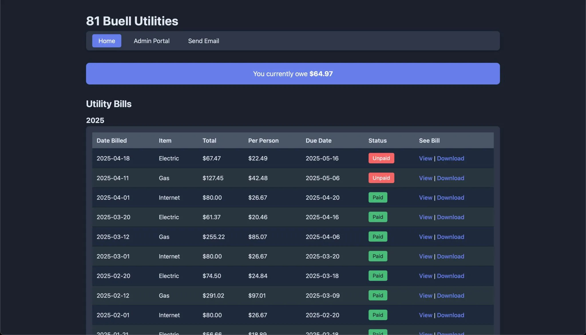 Utility Manager